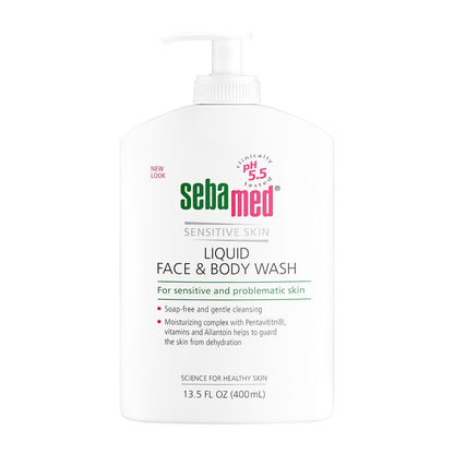 Sebamed Liquid Face and Body Wash - Gentle Cleansing for Sensitive Skin, 1000ml