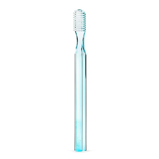 Supersmile New Generation Toothbrush, Blue - Patented 45° Angle Soft Bristles