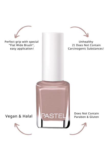 Pastel Vegan Nail Polish - 120 Shades, Cruelty-Free, Chemical-Free Beauty