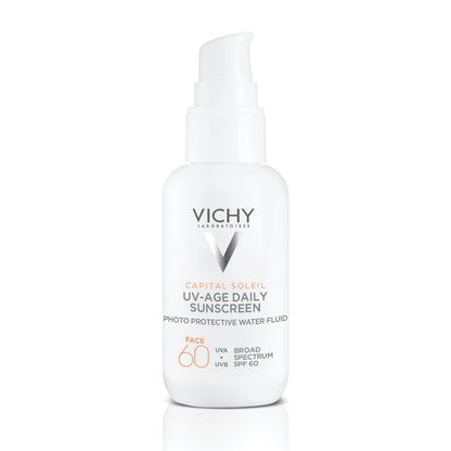 Vichy Capital Soleil Daily Facial Moisturizer SPF 50 - Anti-aging Sunscreen with UV Protection