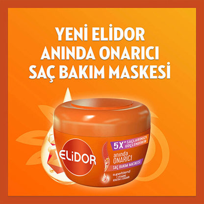 Elidor Instant Repair Hair Mask 160ml - Restores Damaged Hair | Premium Quality