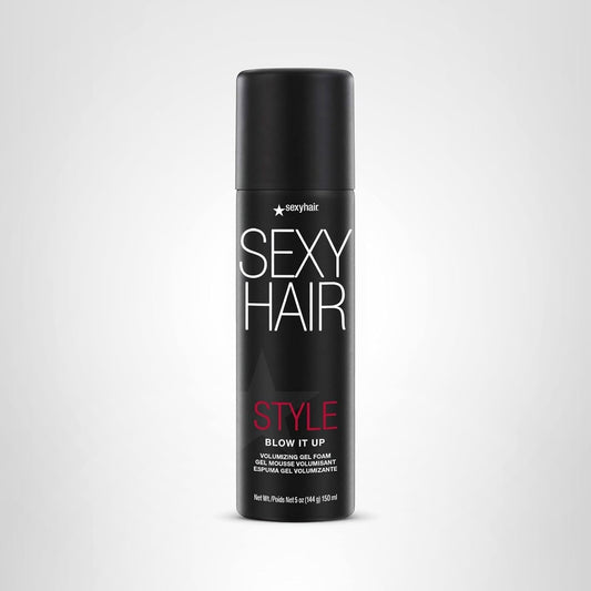 Sexy Hair Style Sexy Hair Blow It Up Gel Foam, 5 Shine / 7 Hold, 5 oz
