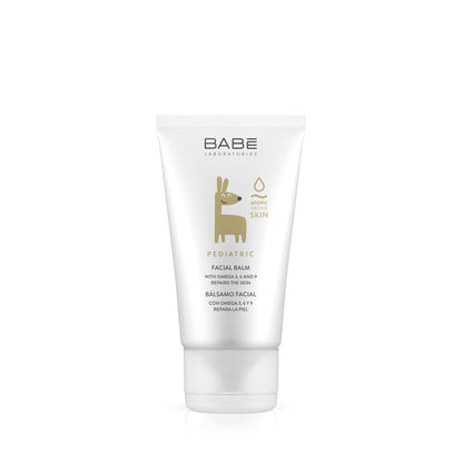 Babe Baby Facial Balm 50ml - Soothing Atopic Skin Care for Infants with Omega Fatty Acids