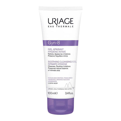Uriage GYN-8 Intimate Hygiene Gel - Gentle, Soothing, Paraben-Free Feminine Hygiene Product