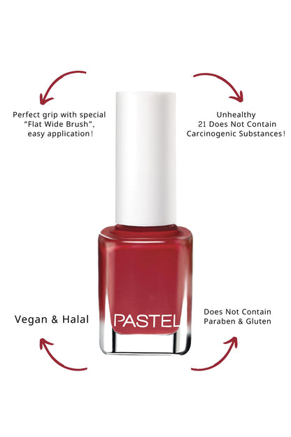 Oje Pastel 46 Nail Polish - 13ml Unique Pastel Shade for Nail Care