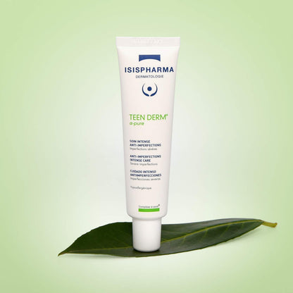 Isis Pharma Teen Derm A-Pure Purifying Gel-Cream for Teenage Skin with Salicylic Acid - 30ml