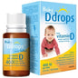 Ddrops Baby Vitamin D 400 IU Organic Liquid Drops - 0.08 Fl Oz