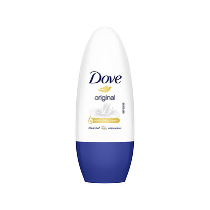 Dove Original: 48-Hour Antiperspirant Roll On Deodorant for Women - Moisturizing, Alcohol-Free, Sensitive Skin Formula with Natural Care Oil
