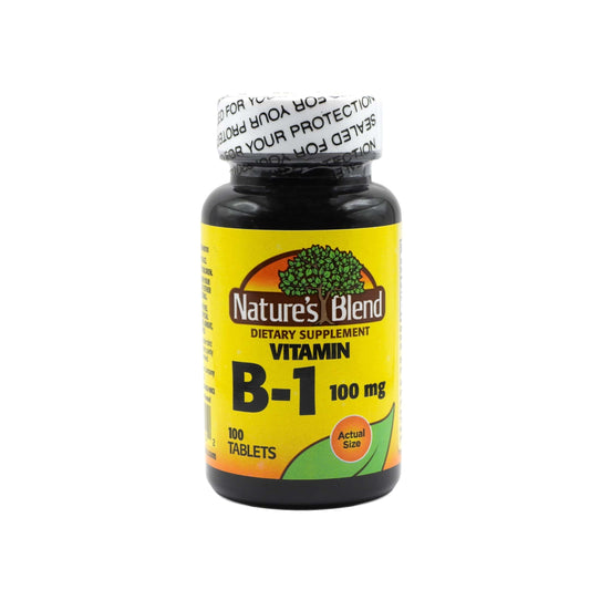 Nature Blends Vitamin B-1 TB 100 mg, 100 Tablets