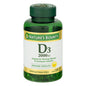 Nature's Bounty Vitamin D3, 50 Mcg, Rapid Release Softgels