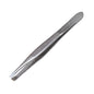 Nascita Chrome Flat Tip Tweezers for Precise Grooming