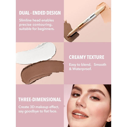 Sheglam Fine Line 2 In 1 Nose Pen Blush 01 Buff