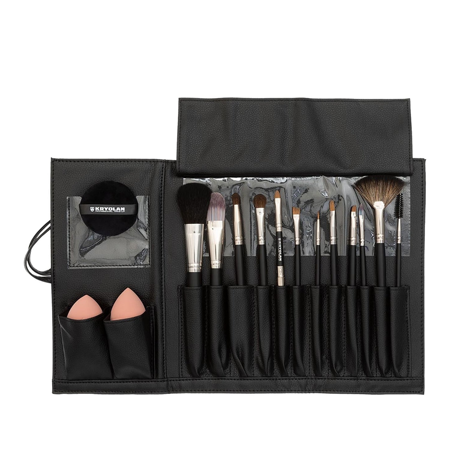 Kryolan Brush Collection Starter Makeup Brush Set 5 Pieces