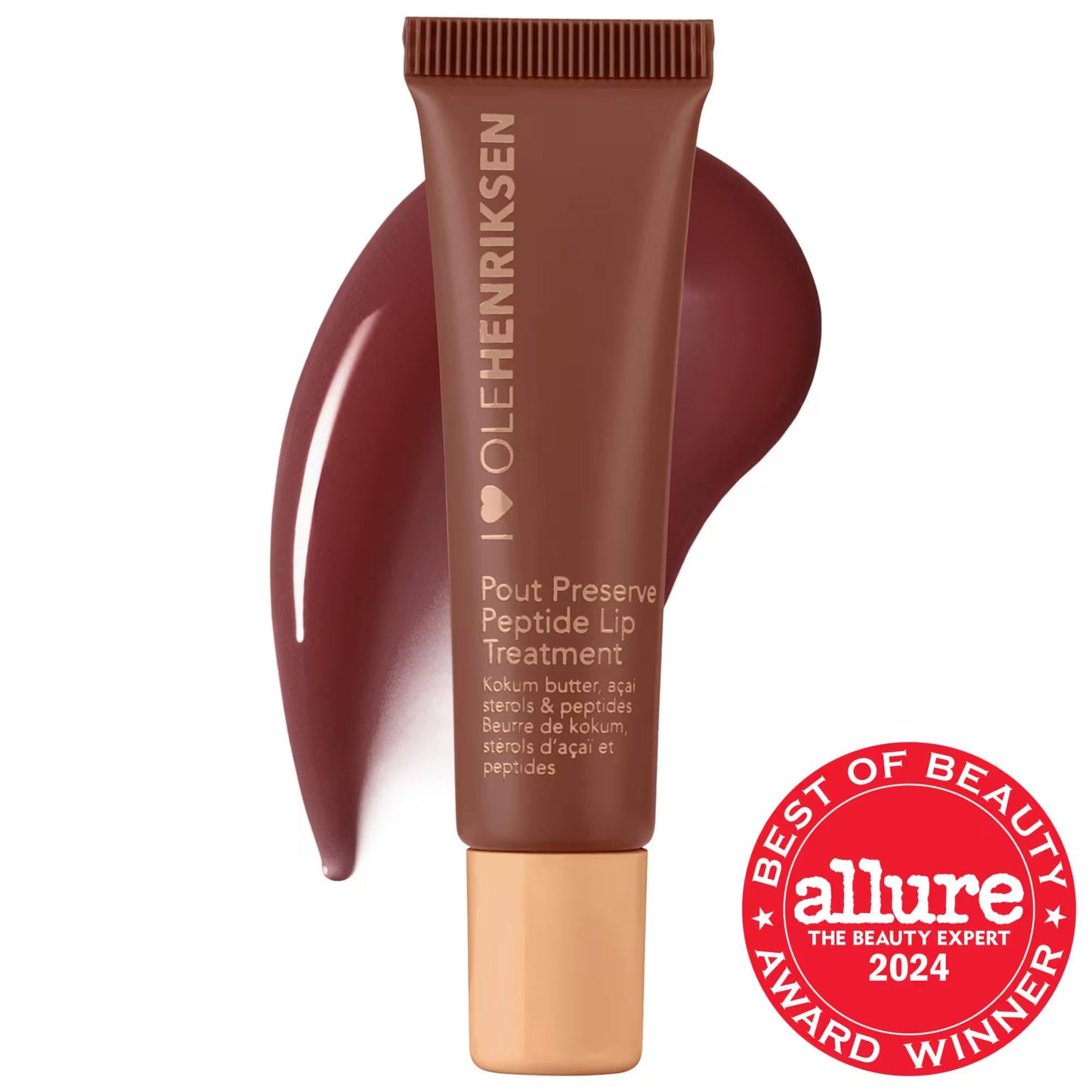 Pout Preserve: Hydrating Peptide Lip Treatment - Plumps, Smooths Lines, Vegan, Cruelty-Free Lip Moisturizer