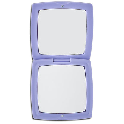 Eklips Compact Makeup Mirror with Double-Sided Design and Magnetic Closure - Portable, Travel-Friendly Makeup Mirror for On-the-Go Touch-Ups