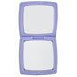 Eklips Compact Makeup Mirror with Double-Sided Design and Magnetic Closure - Portable, Travel-Friendly Makeup Mirror for On-the-Go Touch-Ups