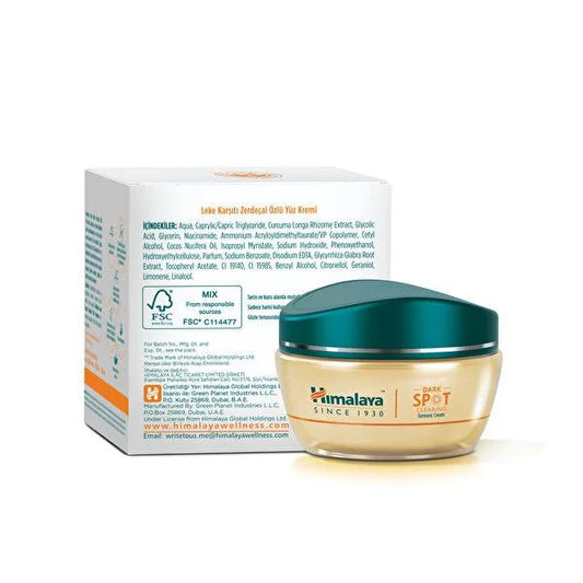 Himalaya Turmeric Face Cream - Anti-Blemish, Organic, Niacinamide & Glycolic Acid Skincare - 1.69 fl oz
