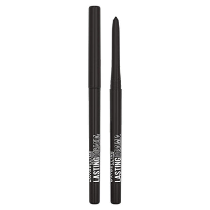 Maybelline Lasting Drama Midnight Black Automatic Gel Eyeliner: Smudge & Water Resistant, Long-Lasting Definition