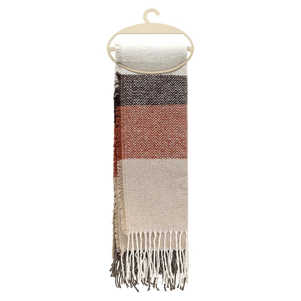 Eklips Coffee Beige Scarf for Warm Winter Comfort