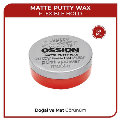 Morfose Ossion Putty Matte Wax for Strong Hold and Texture 60 ml