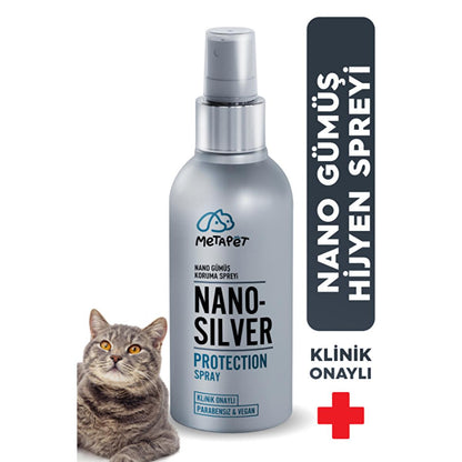 Metapet Nano Silver Pet Hygiene Spray for Healthy Skin & Coat - 150ml