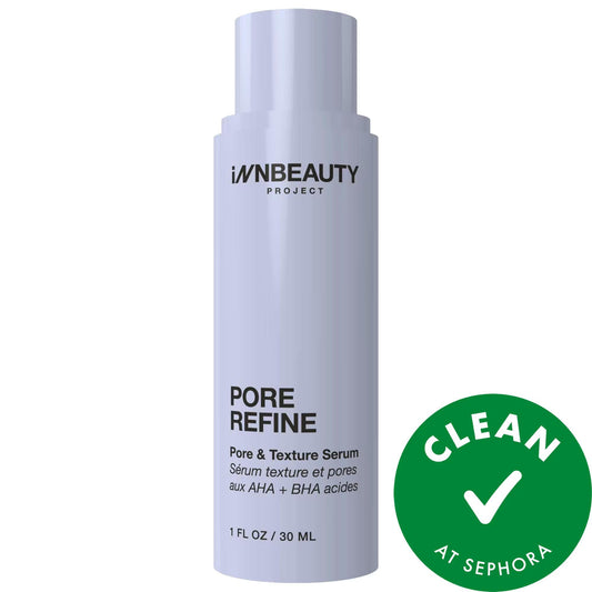 Pore Refine: Pore Shrinking & Texture Smoothing AHA BHA Serum | Visibly Reduce Pores, Smooth Skin, Clinically Proven - Vegan & Cruelty-Free