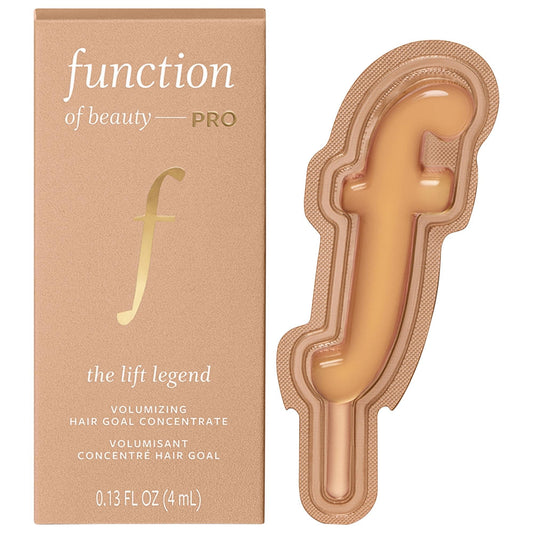 Function of Beauty The Lift Legend Volumizing Hair Goal Concentrate Mix-In - Customizable Vegan Hair Volumizer for Fine, Straight & Wavy Hair