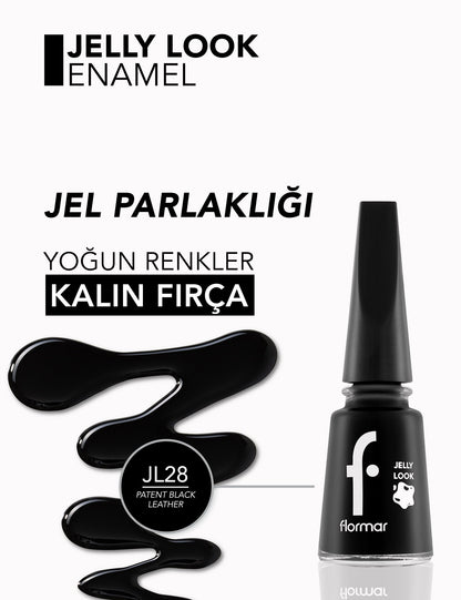 Flormar Jelly Look High-Shine Gel Effect Nail Polish 11ml