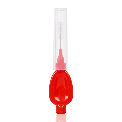 Benri Dent Red Interdental Brushes for Tight Spaces 0.50 mm 6-Pack