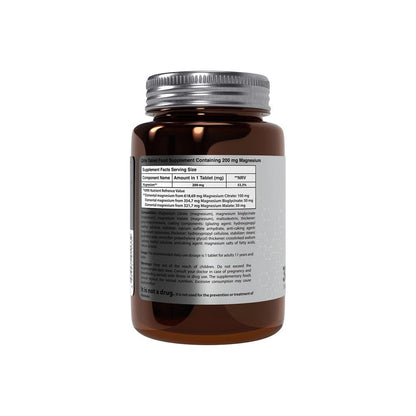 Qlife Triple Magnesium Complex Supplement 30 Tablets