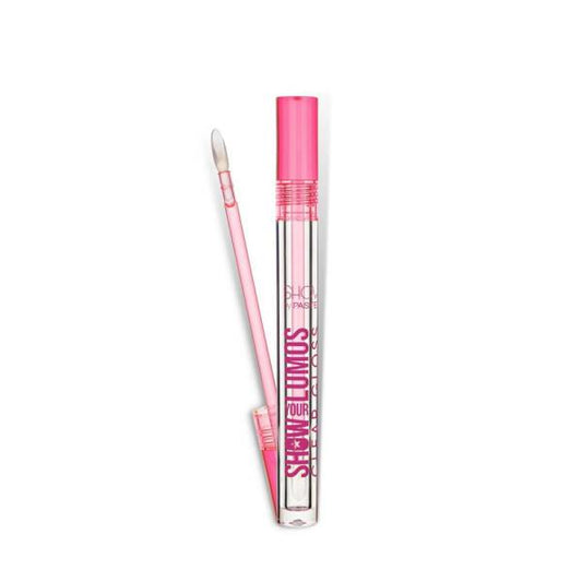 Pastel Vegan Lip Gloss - Show Your Lumos Clear Gloss, Cruelty-Free & Dermatologically Tested