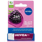 Nivea Blackberry Shine Lip Care - Moisturizing Tinted Lip Balm with Hydra IQ