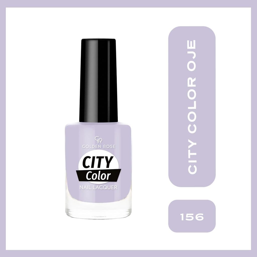 Golden Rose City Color Nail Lacquer 156 High-Shine Polish