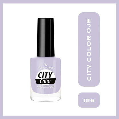 Golden Rose City Color Nail Lacquer 156 High-Shine Polish