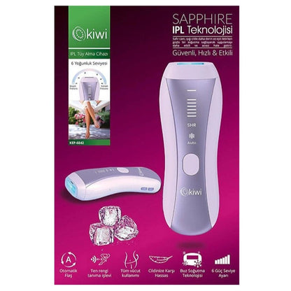 Kiwi KEP-6842 IPL Hair Removal Device for Smooth Skin