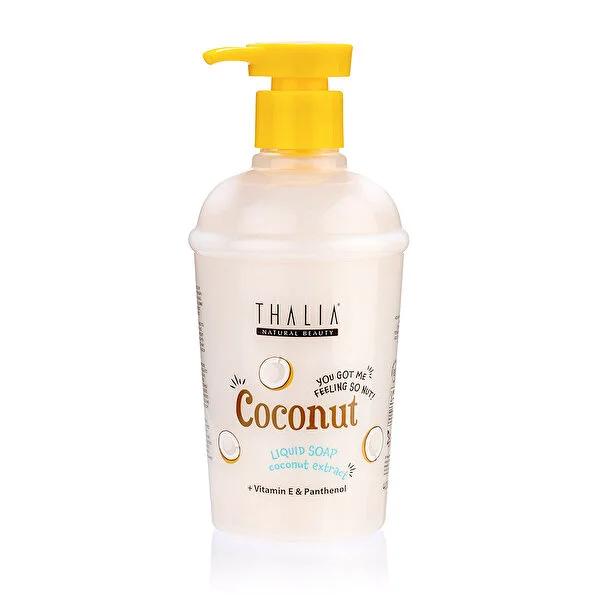 Thalia Coconut Liquid Soap 400ml - Gentle, Moisturizing, Paraben-Free Cleansing for Sensitive Skin