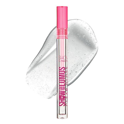 Show by Pastel Lumos Clear Lip Gloss: Vegan, Cruelty-Free, High-Shine, Plumping Gloss for Naturally Glossy & Hydrated Lips