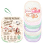 MakeUp Eraser Hello Kitty Glamping 7-Day Set: Water-Activated, Reusable Makeup Remover Cloths for Gentle, Waterproof Makeup Removal