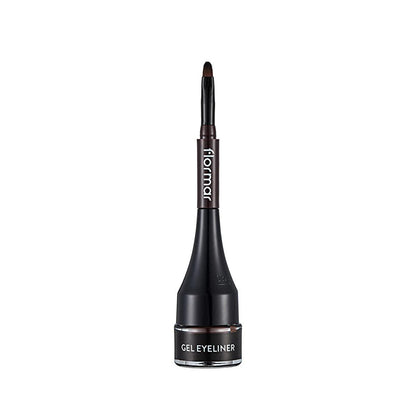 Flormar Gel Eyeliner - High Pigment, Long Lasting, Matte Finish Eye Makeup for Dramatic Look