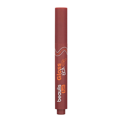 Beaulis Fun Gloss Tick Stick: Nude Glow Lip Gloss for Effortless Shine & Radiant Lips | Easy Application, Wide Color Range