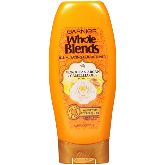 Garnier Whole Blends Illuminating Conditioner Argan & Camelia Oils (12.5oz)