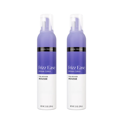 John Frieda Frizz Ease Curl Reviver Mousse - Enhances Curls & Reduces Frizz