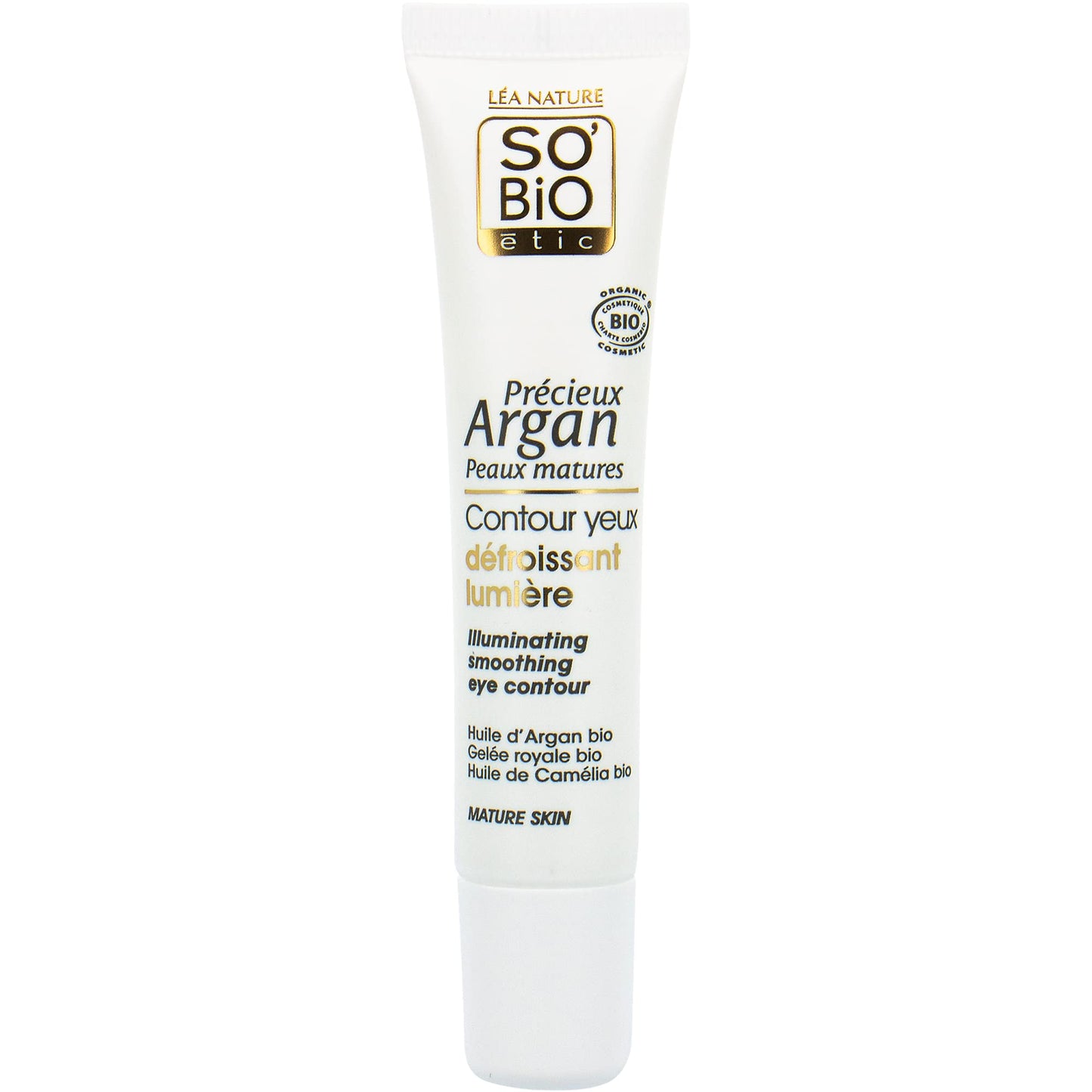 SO’BiO Argan Brightening & Smoothing Eye Cream 0.5 oz