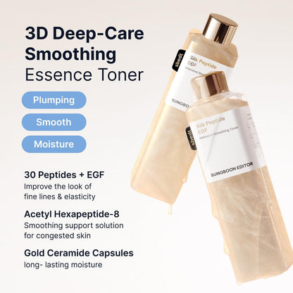 Sungboon Editor Silk Peptide EGF Intensive Smoothing Toner