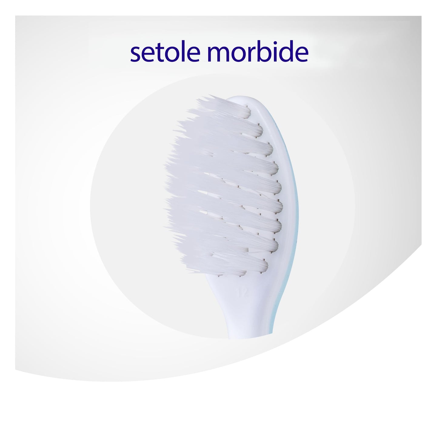 Meridol Soft Manual Toothbrush for Sensitive Teeth and Gums - Gentle Oral Care Toothbrush