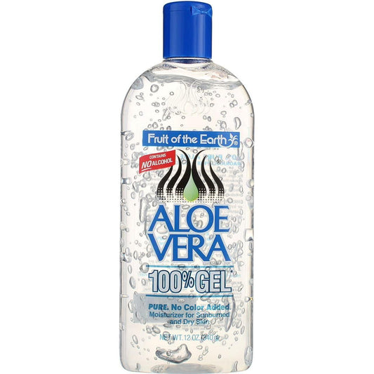 Fruit Of The Earth Aloe Vera Moisturizing Gel Unscented 12 Oz