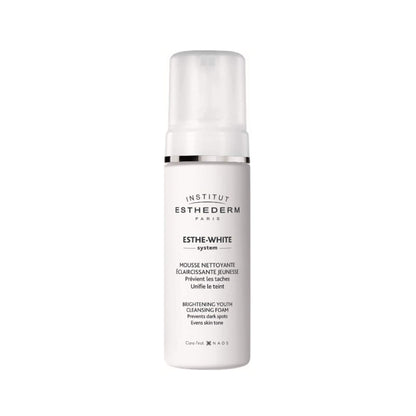 Esthederm Este-White Cleansing Foam - Anti-Aging Facial Cleanser for Uneven Skin Tone
