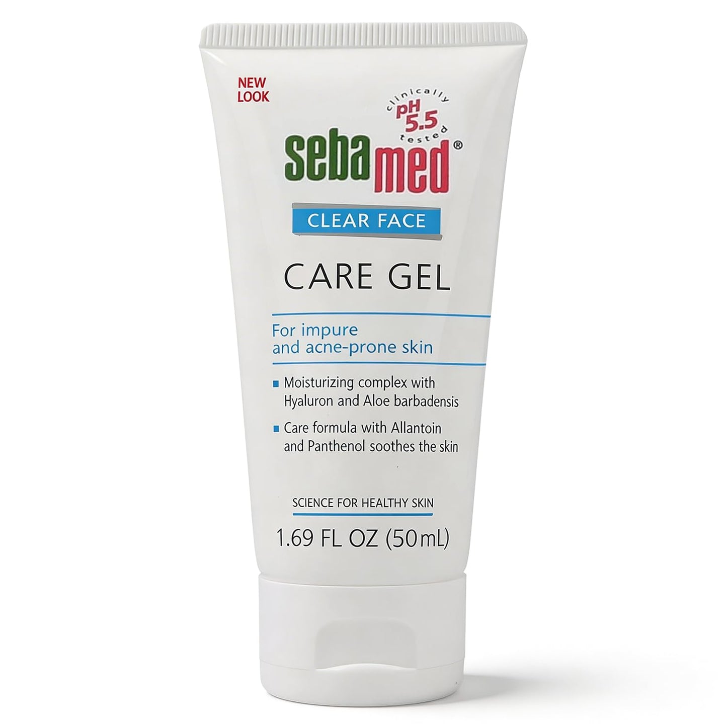 Sebamed Clear Face Care Gel - Gentle Hyaluronic Acid Skincare for Acne-Prone Skin, 1.69 fl oz