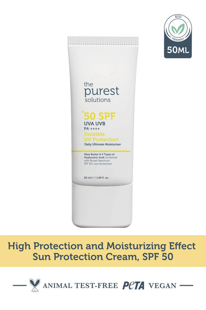 The Purest Solutions Invisible UV Protection SPF50+ | 50ml