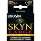Lifestyles  Skyn Large Condoms 6x3